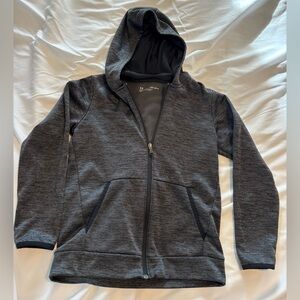 Kid’s Under Armour Hoodie Heathered Black Size M